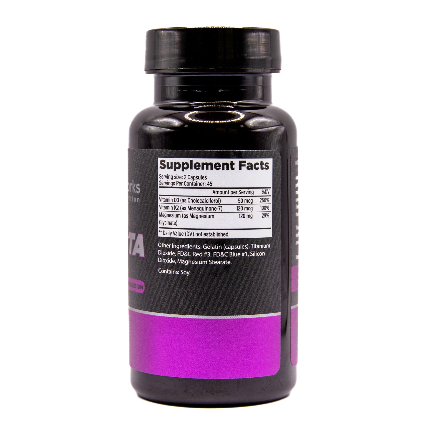 PurpleWorks Trifecta - Vitamin D3 (2000 IU), K2, Magnesium