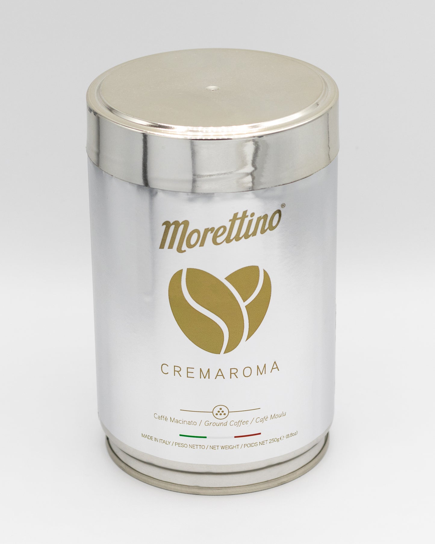 Morettino Cremaroma - fresh ground coffee - tin 8.8oz